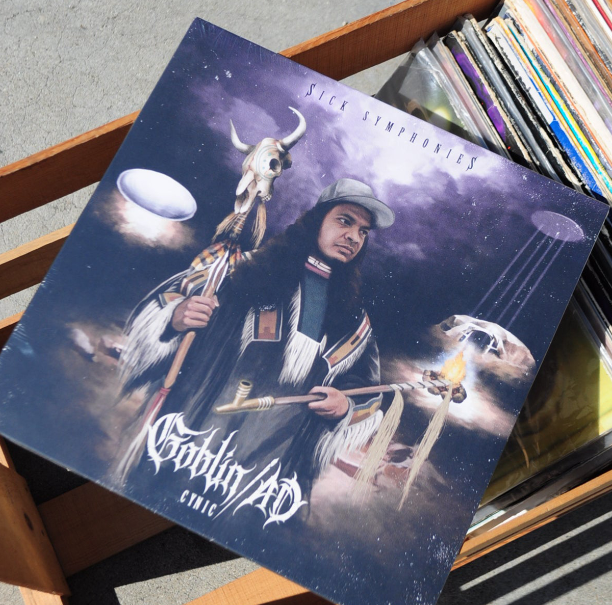 Goblin /レコード2枚・CD&Tシャツ付きセット CYNIC - GOBLIN/AD 12 INCH VINYL – The Psycho Shop / Psycho Realm