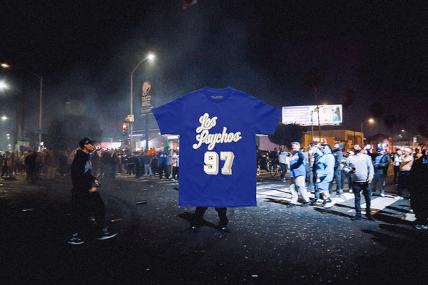 Los Psychos Tee (Blue)