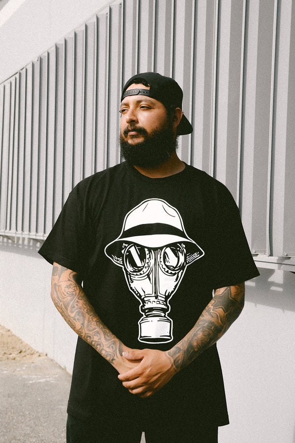 GAS MASK TEE- THE PSYCHO REALM 