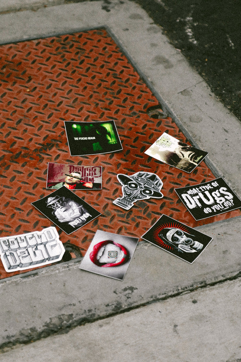 sticker pack - the psycho realm 