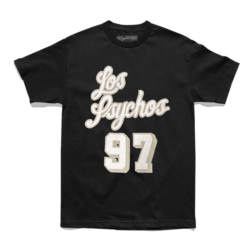 Los Psychos Rare Throwback Tee (BLACK)