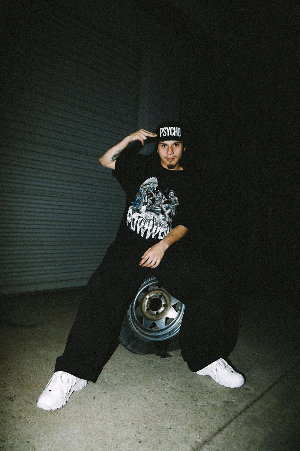 POW WOW Official SHOW TEE 2023 – The Psycho Shop / Psycho Realm Merchandise