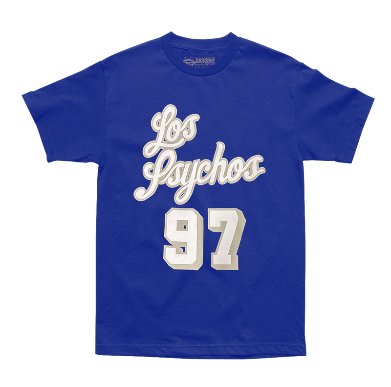 Los Psychos Rare Throwback Blue Tee "Very limited amount"