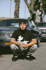 Los Psychos Rare Throwback Tee (BLACK)