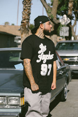 Los Psychos Rare Throwback Tee (BLACK)