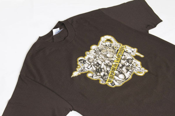 WorldWide Sick Symphonies - Brown tee