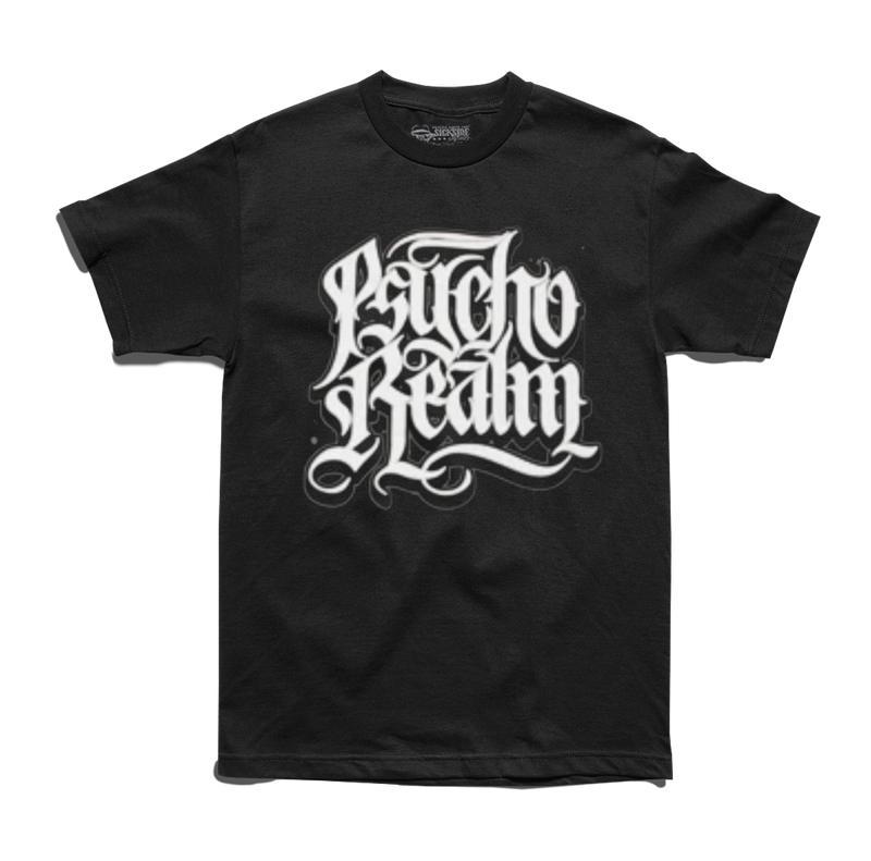 Psycho Realm x Black letter