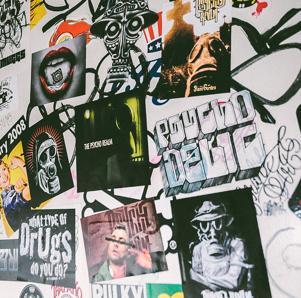 Sticker Pack – The Psycho Shop / Psycho Realm Merchandise