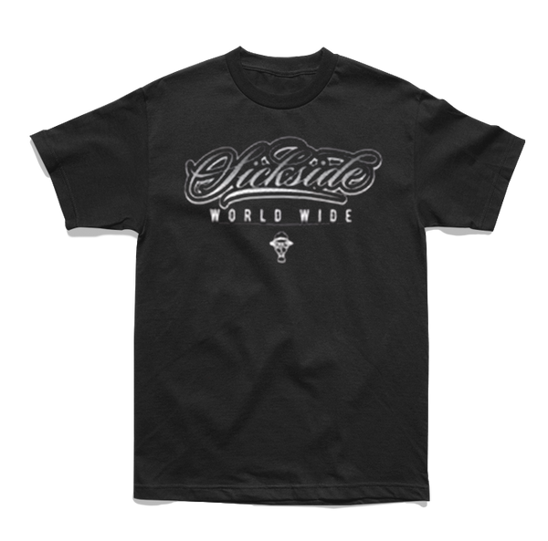 SICK SIDE SCRIPT T-SHIRT