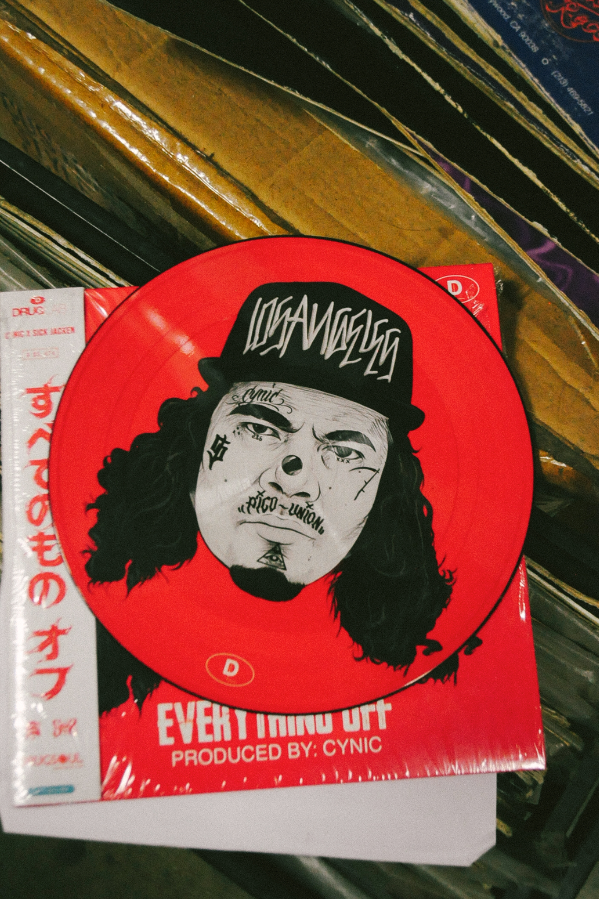 Rare full color print "Everything" Off vinyl, SICK JACKEN side