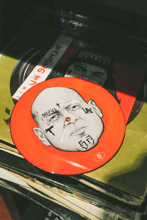 Rare full color print "Everything" Off vinyl, SICK JACKEN side