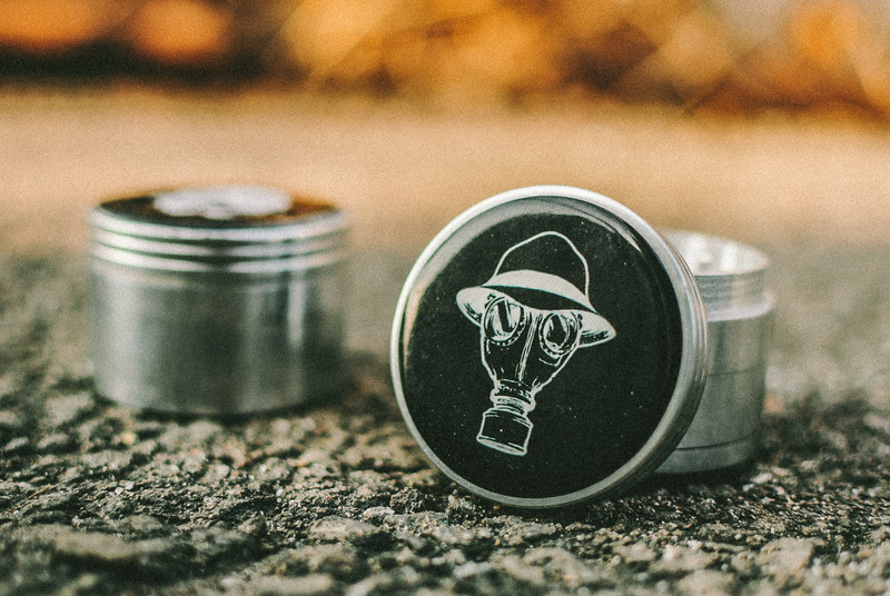 GAS MASK PSYCHO REALM HERB GRINDER