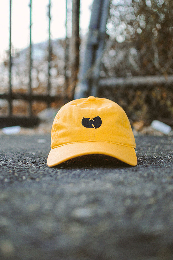Solid Wu Killer bee Mustard Dad Hat