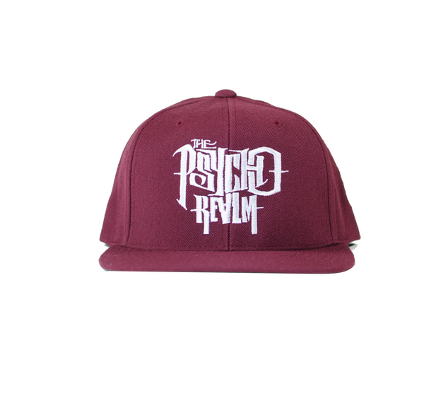 Psycho Realm - Classic (Burgundy) Snapback Hat
