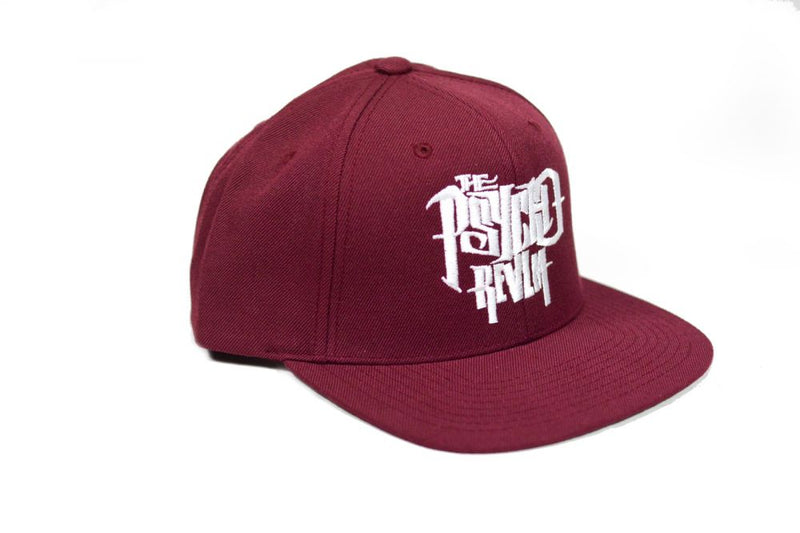 Psycho Realm - Classic (Burgundy) Snapback Hat