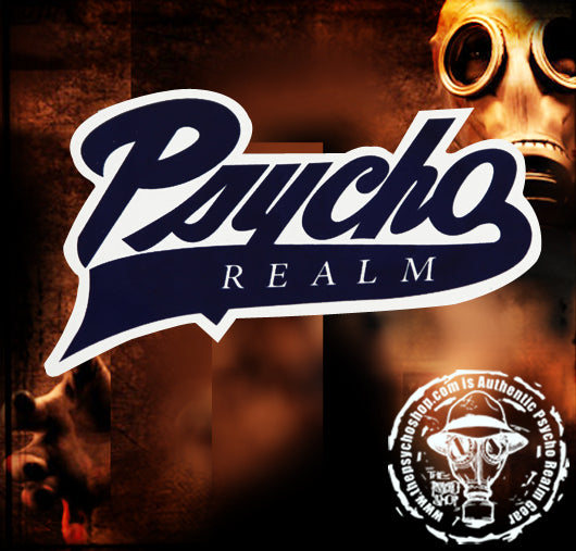 PSYCHO REALM BASEBALL STYLE STICKER
