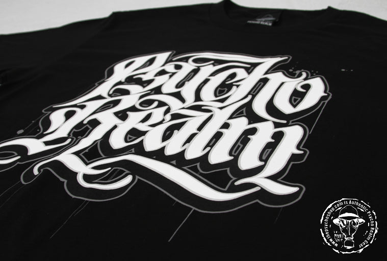 Psycho Realm x Black letter