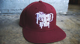 Psycho Realm - Classic (Burgundy) Snapback Hat