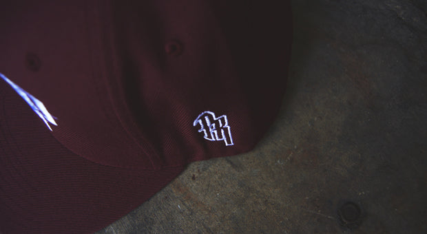 Psycho Realm - Classic (Burgundy) Snapback Hat