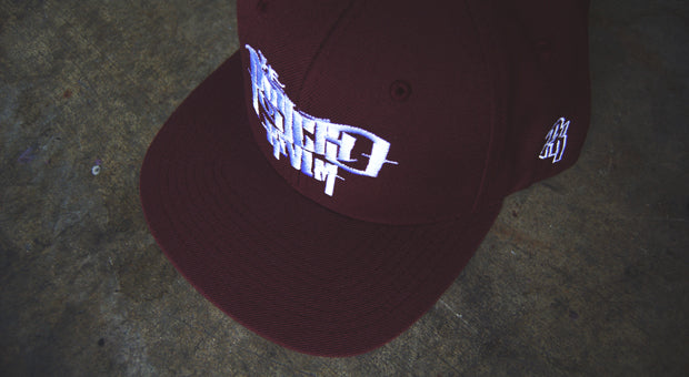 Psycho Realm - Classic (Burgundy) Snapback Hat