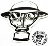PSYCHO REALM GAS MASK STICKER