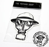 PSYCHO REALM GAS MASK STICKER