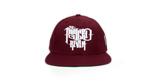 Psycho Realm - Classic (Burgundy) Snapback Hat