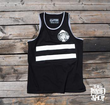 Psycho Realm Stripes Tank-Top