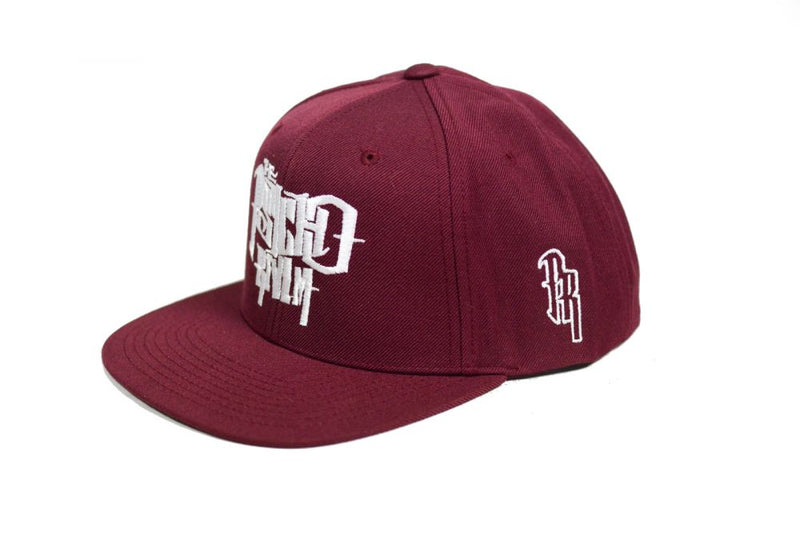 Psycho Realm - Classic (Burgundy) Snapback Hat