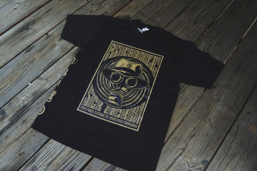 PSYCHODELIC X STREETWISE T-SHIRT – The Psycho Shop / Psycho Realm