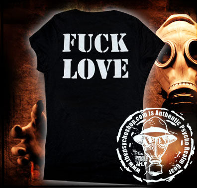 Psycho Realm Fuck Love From The Sick Side Girls Tee