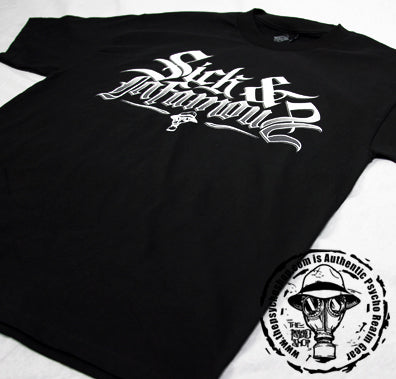 PSYCHO REALM SICK AND INFAMOUS T-SHIRT