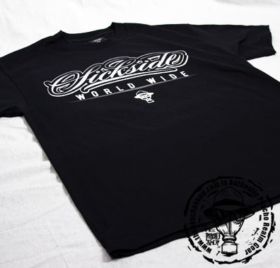 SICK SIDE SCRIPT T-SHIRT