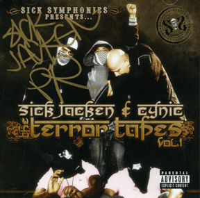 Sick Symphonies - Terror Tapes Autographed by Sick Jacken him self