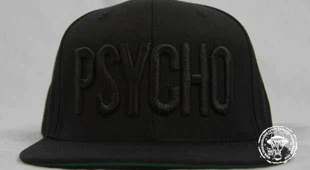 Psycho Realm - All Black Psycho Snapback