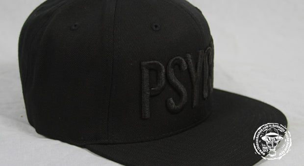 Psycho Realm - All Black Psycho Snapback