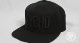Psycho Realm - All Black Psycho Snapback