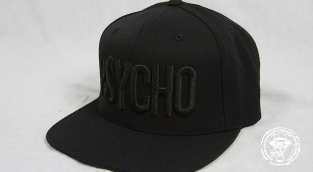 Psycho Realm - All Black Psycho Snapback