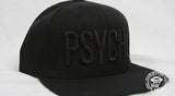 Psycho Realm - All Black Psycho Snapback