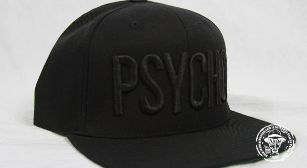 Psycho Realm - All Black Psycho Snapback