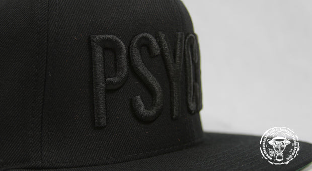 Psycho Realm - All Black Psycho Snapback