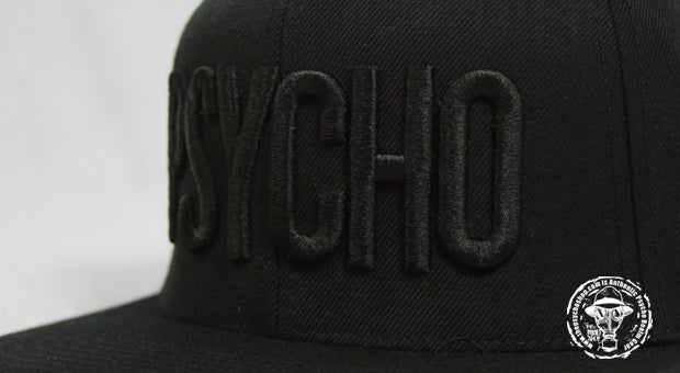 Psycho Realm - All Black Psycho Snapback