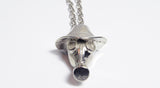 Psycho Realm - Silver Gas Mask Chain
