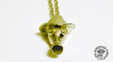 Psycho Realm - Gold Gas Mask Chain