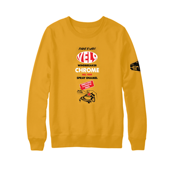 Only for the month of Feb VEL NINE Yellow Long Sleeve